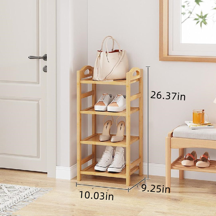 4 Pair Shoe Rack